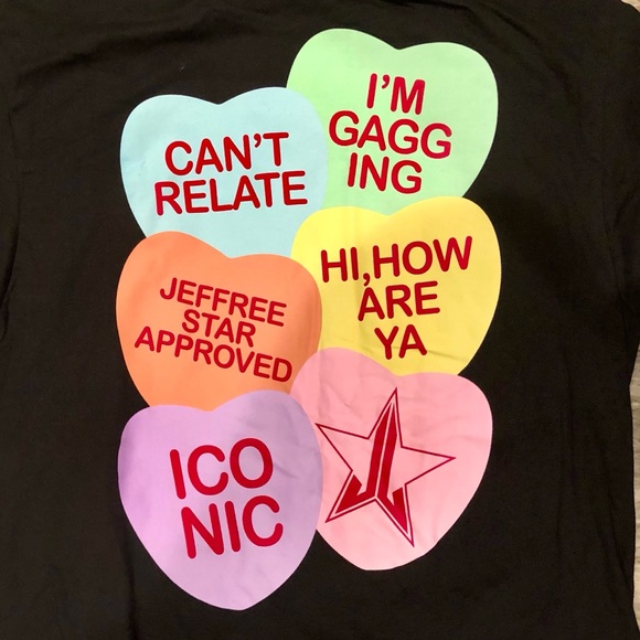 Jeffree Star Tops - ✨EXCLUSIVE JSC VALENTINES HEARTS TSHIRT✨